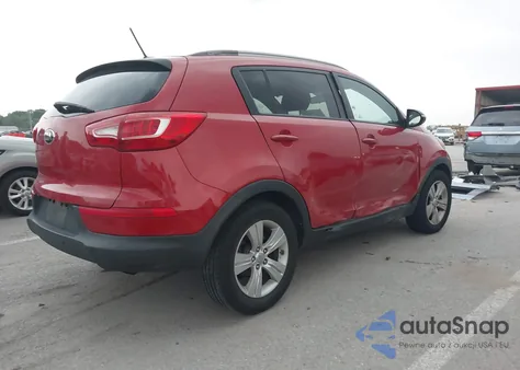 2013 Kia Sportage Lx from USA, damaged, VIN KNDPB3A25D7483962
